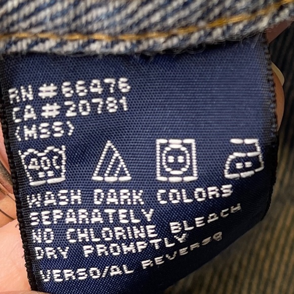 Tommy Jeans VTG Y2K VSCO Unisex Denim Jean Jacket - Picture 15 of 16